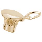Gold Plated Chef's Hat Charm by Rembrandt Charms
