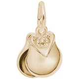 Gold Plate Castanets Charm by Rembrandt Charms