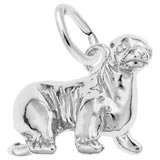 14K White Gold Sea Lion Charm by Rembrandt Charms
