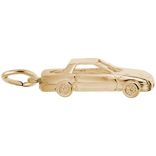 14K Gold Mid-Engine Sports Car Charm by Rembrandt Charms 14K Gold Mid-Engine Sports Car Charm by Rembrandt Charms