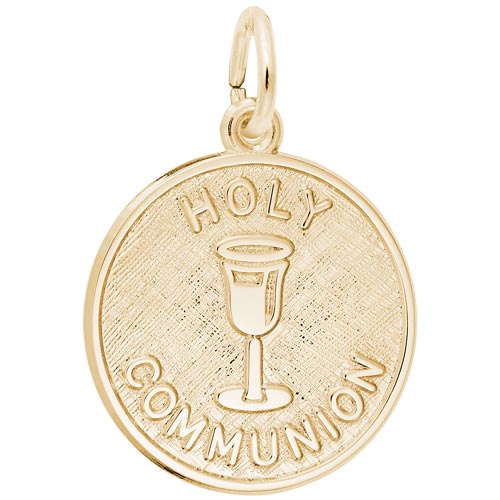 Gold Plated Holy Communion Charm by Rembrandt Charms Gold Plated Holy Communion Charm by Rembrandt Charms