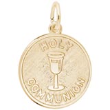14K Gold Holy Communion Charm by Rembrandt Charms