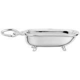 Sterling Silver Bathtub Charm by Rembrandt Charms