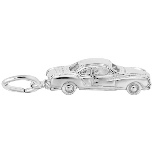 Sterling Silver Classic Business Coupe Charm by Rembrandt Charms Sterling Silver Classic Business Coupe Charm by Rembrandt Charms