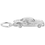 14K White Gold Classic Business Coupe Charm by Rembrandt Charms