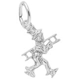 14K White Gold Chimney Sweep Charm by Rembrandt Charms