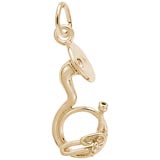 14k Gold Tuba Charm by Rembrandt Charms