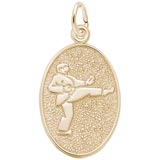 10K Gold Martial Arts Charm by Rembrandt Charms