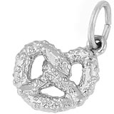 Sterling Silver Pretzel Charm by Rembrandt Charms