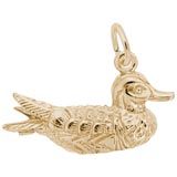 14K Gold Duck Charm by Rembrandt Charms