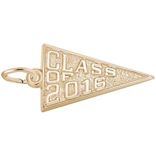 14k Gold Class of 2016 Charm by Rembrandt Charms 14k Gold Class of 2016 Charm by Rembrandt Charms