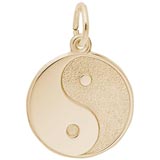 10K Gold Yin Yang Charm by Rembrandt Charms