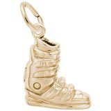 14K Gold Ski Boot Charm by Rembrandt Charms