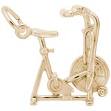 14K Gold Exercise Bike Charm by Rembrandt Charms