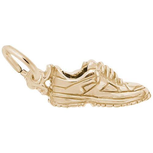 Gold Plated Sneaker Charm by Rembrandt Charms