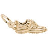10K Gold Sneaker Charm by Rembrandt Charms