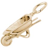 14K Gold Wheelbarrow Charm by Rembrandt Charms