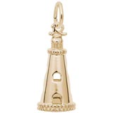 10K Gold The Lighthouse Charm by Rembrandt Charms