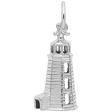 Sterling Silver Landfall Lighthouse Charm by Rembrandt Charms