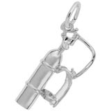 Sterling Silver Scuba Tank Charm by Rembrandt Charms