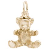 10k Gold Teddy Bear Charm by Rembrandt Charms