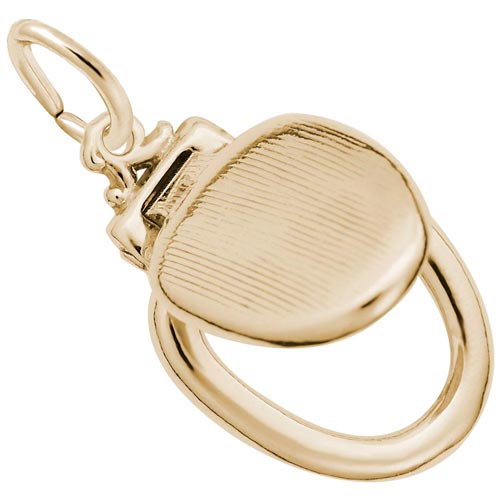 10k Gold Toilet Seat Charm by Rembrandt Charms 10k Gold Toilet Seat Charm by Rembrandt Charms