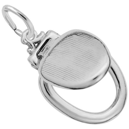 Sterling Silver Toilet Seat Charm by Rembrandt Charms Sterling Silver Toilet Seat Charm by Rembrandt Charms