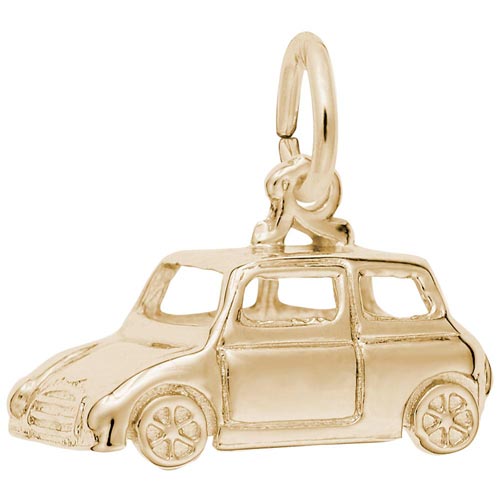 Gold Plated Classic British Car Charm by Rembrandt Charms Gold Plated Classic British Car Charm by Rembrandt Charms