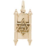 14K Gold Torah Charm by Rembrandt Charms