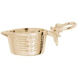 14K Gold Measuring Cup Charm by Rembrandt Charms