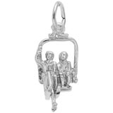 Sterling Silver Ski Lift Charm by Rembrandt Charms