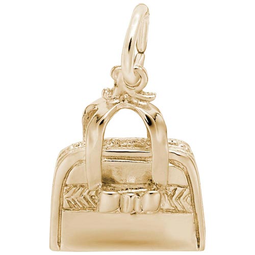 14K Gold Purse Charm by Rembrandt Charms