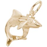 14K Gold Shark Charm by Rembrandt Charms