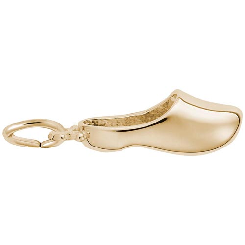 14K Gold Dutch Shoe Charm by Rembrandt Charms 14K Gold Dutch Shoe Charm by Rembrandt Charms