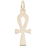 10k Gold Ankh Egyptian Symbol by Rembrandt Charms