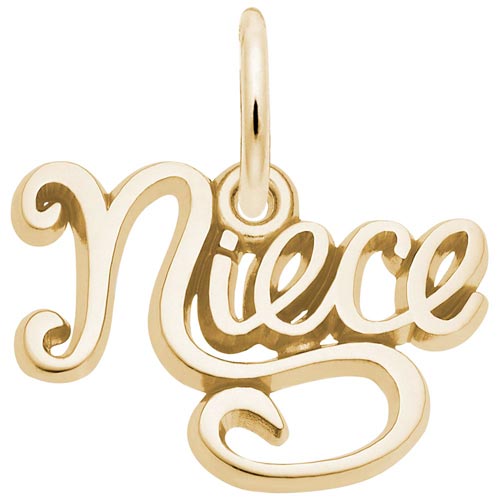 14k Gold Niece Charm by Rembrandt Charms