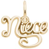 14k Gold Niece Charm by Rembrandt Charms