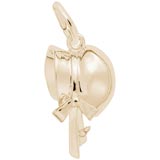 Gold Plate Colonial Bonnet Charm by Rembrandt Charms