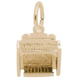 Rembrandt Organ Charm, Gold Plate