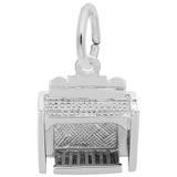 Rembrandt Organ Charm, Sterling Silver