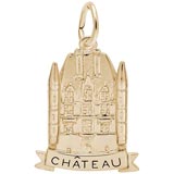 10K Gold Chateau Charm by Rembrandt Charms