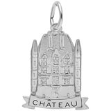 14K White Gold Chateau Charm by Rembrandt Charms