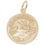 10k Gold Graduation Charm by Rembrandt Charms
