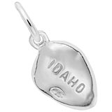 Sterling Silver Idaho Potato Charm by Rembrandt Charms