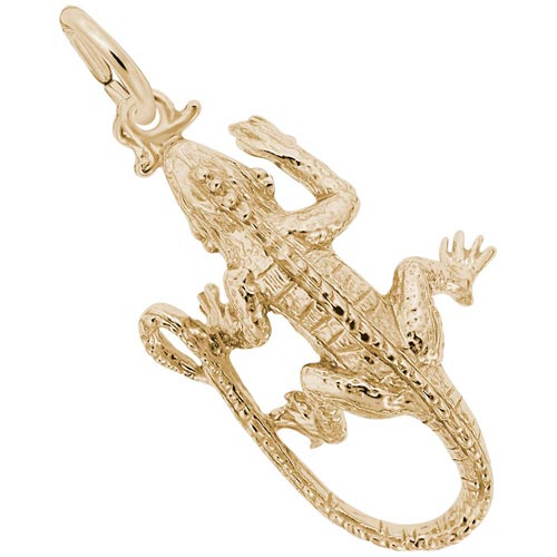 14K Gold Iguana Charm by Rembrandt Charms