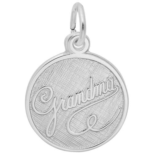 Sterling Silver Grandma Charm by Rembrandt Charms Sterling Silver Grandma Charm by Rembrandt Charms