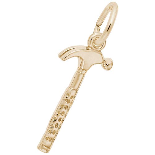 14K Gold Hammer Charm by Rembrandt Charms