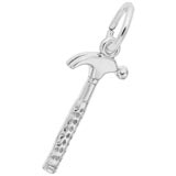 14K White Gold Hammer Charm by Rembrandt Charms