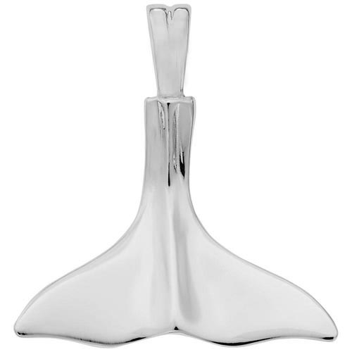 Sterling Silver Orca Whale Tail Pendant by Rembrandt Charms Sterling Silver Orca Whale Tail Pendant by Rembrandt Charms