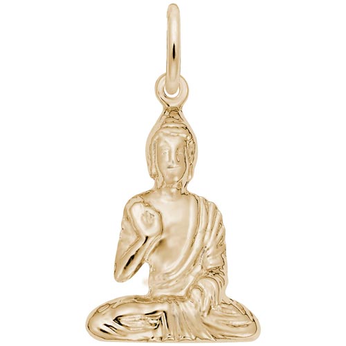 10K Gold Protection Buddha Charm by Rembrandt Charms